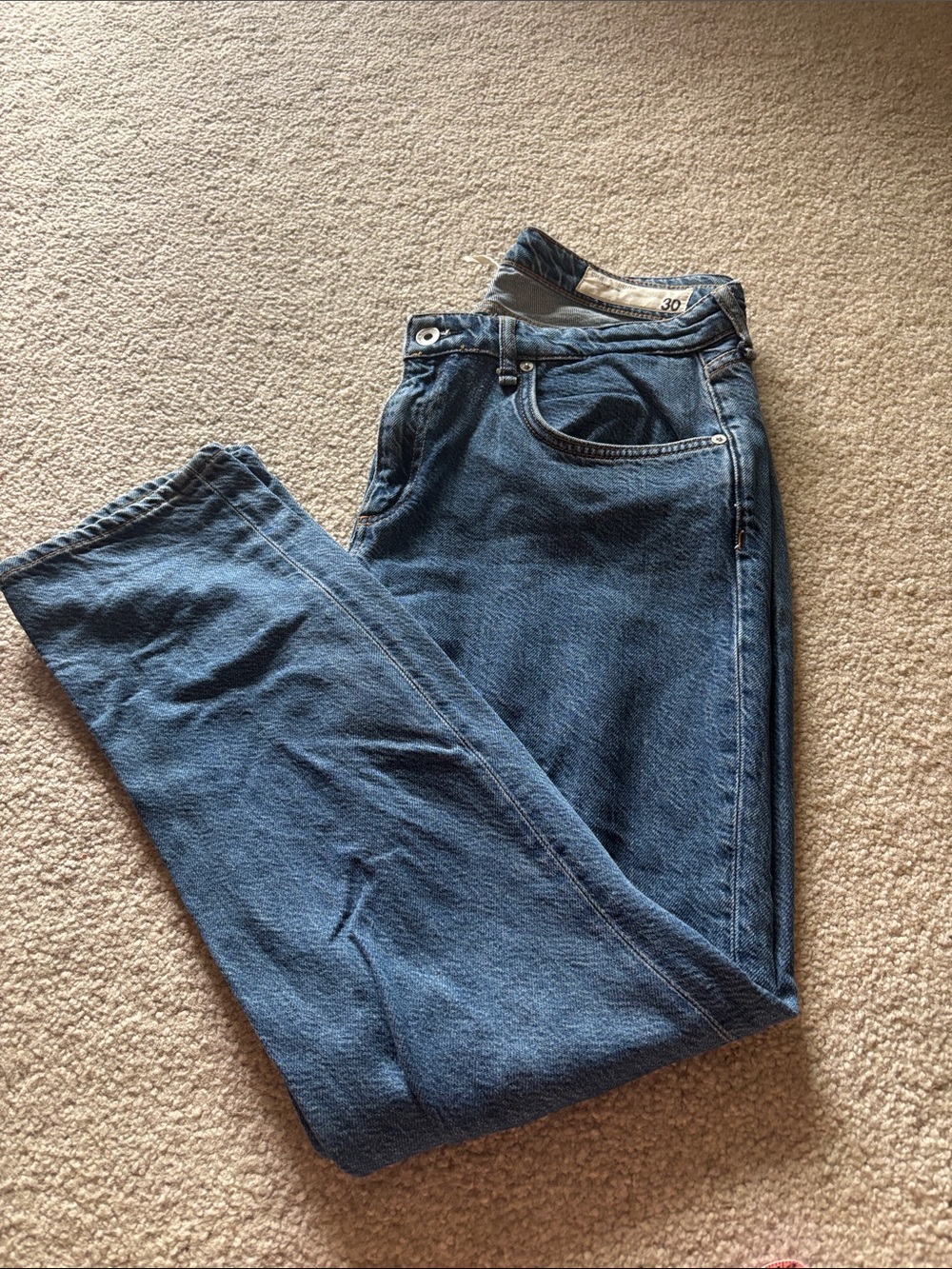 RAG & BONE | low rise boyfriend denim jeans, size 30 (10)